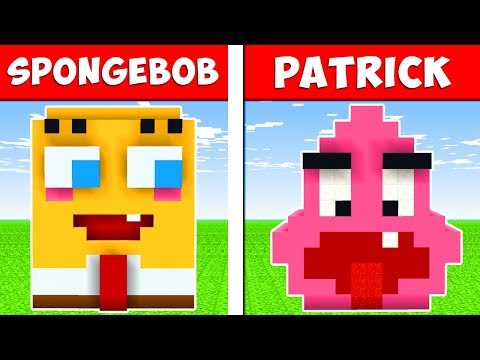 CASA SPONGEBOB VS CASA PATRICK - Minecraft ITA