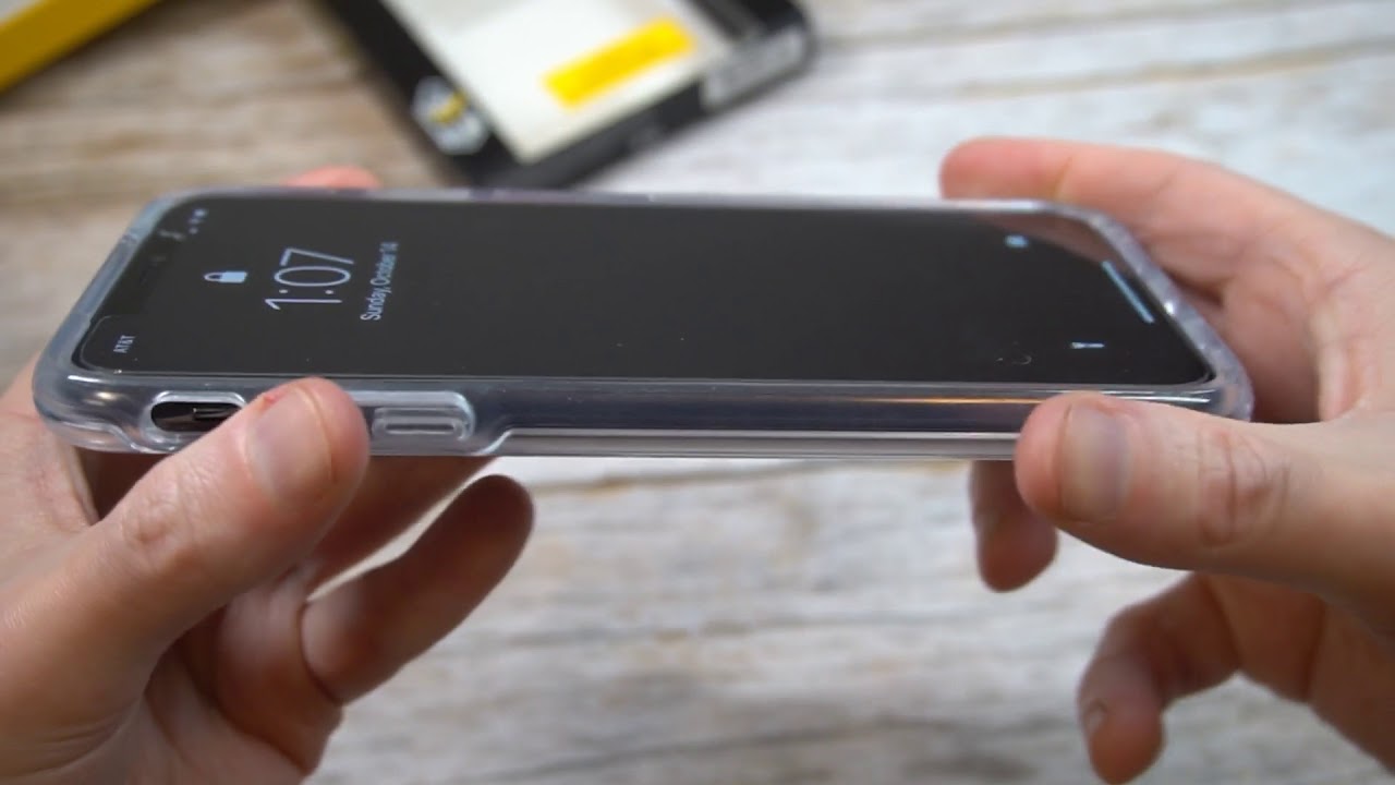 OtterBox SYMMETRY CLEAR SERIES Case for iPhone Xs Max Unboxing and Review