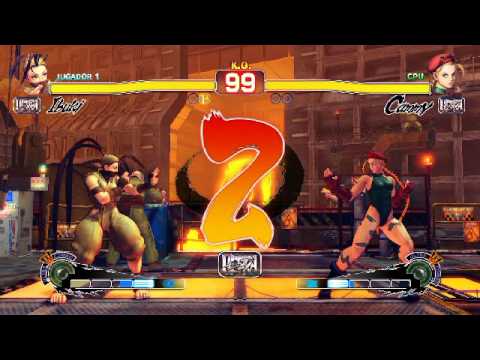 Batalla de Ultra Street Fighter IV: Ibuki vs Cammy