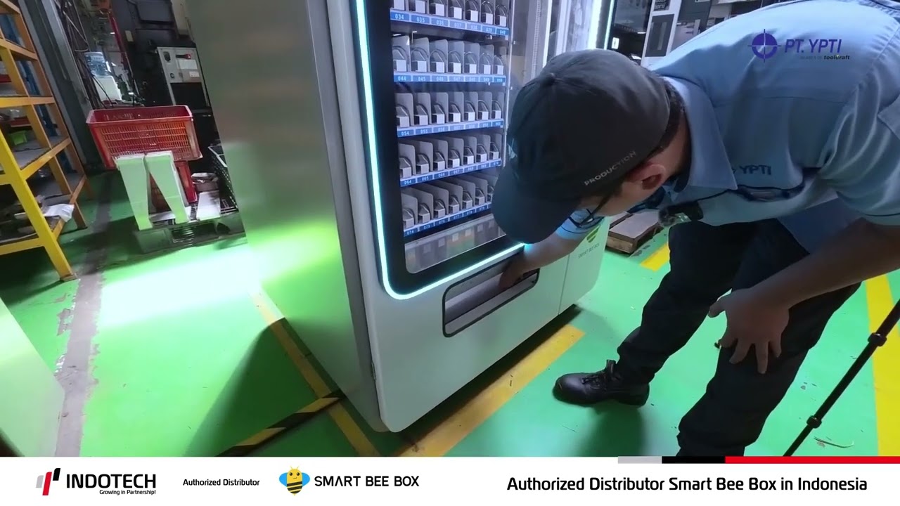 Cutting Tools Vending Machine - Smart Bee Box | Indotech Trimitra Abadi