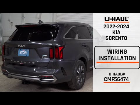 2022-2024 Kia Sorento | U-Haul Trailer Wiring Installation | CMF56474