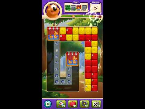 Toon Blast Level 6624 - NO BOOSTERS 🐻🐺🐱 | SKILLGAMING ✔️