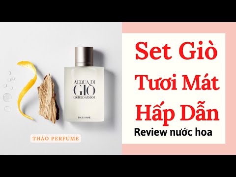 Review Gift Set Giorgio Armani Acqua Di Gio 3 pcs Tại Thảo Perfume 0939238393