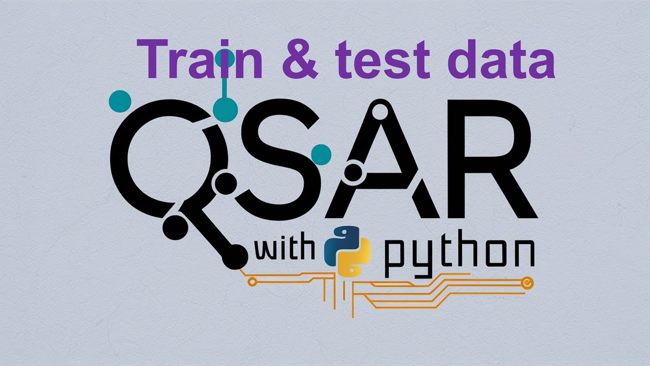 [QSAR with python: w5-1] train & test data