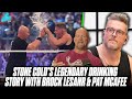 Stone Cold Steve Austin's Legendary Drinking Story w Brock Lesnar & Pat McAfee After WrestleMania 38