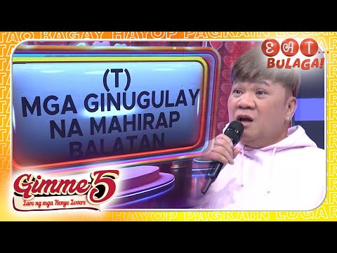 Mga gulay na mahirap balatan, anu-ano nga ba? | GIMME 5 |  Jan. 26, 2026