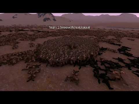 100 Hulk vs 10000 Werewolf - Ultimate Epic Battle Simulator