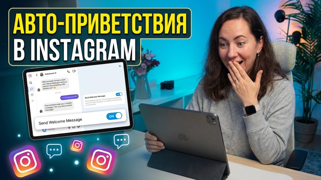Как настроить автоматическое приветствие в Instagram Direct без блокировки - Пошаго