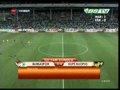Bursaspor 6 - 0 Kups Kuopio | Teksas.org
