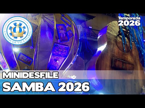 VILA ISABEL 2026 AO VIVO | MINIDESFILE NO DIA NACIONAL DO SAMBA 4K | #DNS2025