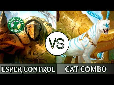 PrimeTime Pioneer - ESPER CONTROL vs CAT COMBO - 2019 Live tournament