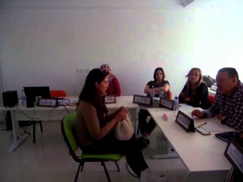 Simulation de visite médicale pendant la formation