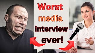 Worst Television Interview Ever!   -Media Training Contest