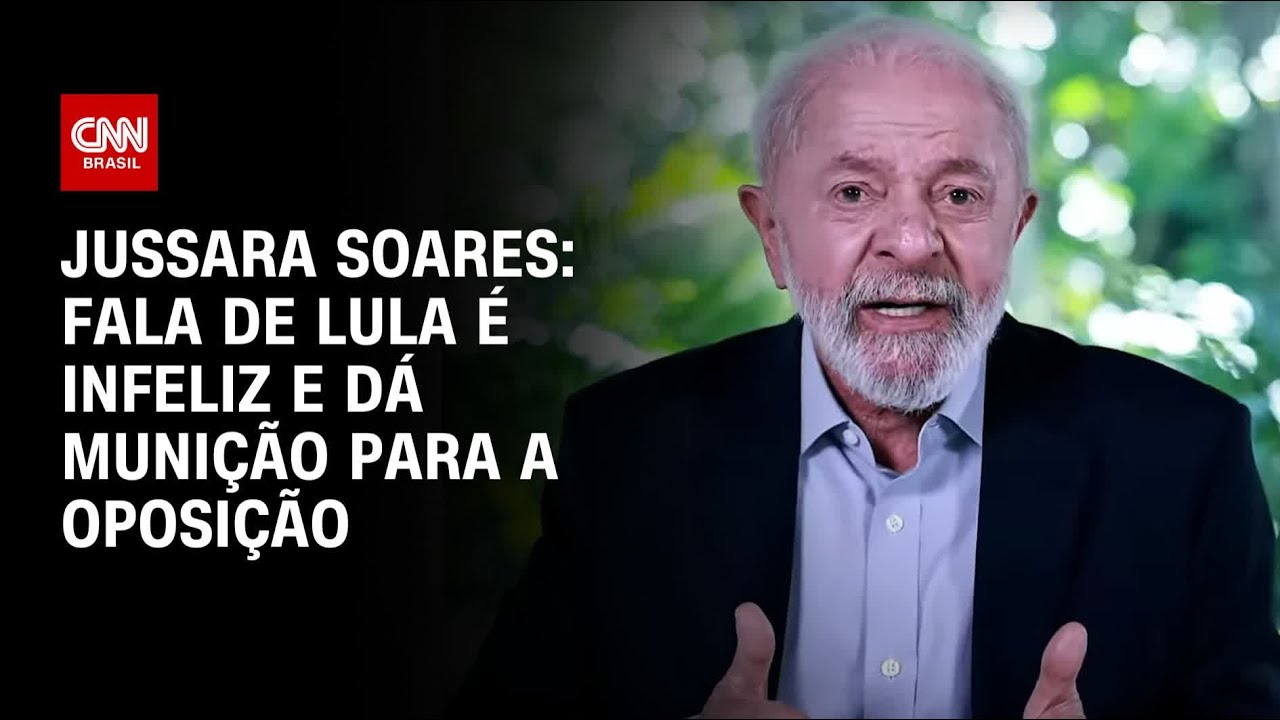 Jussara Soares: Fala de Lula é infeliz e dá munição para a oposição | CNN PRIME TIME