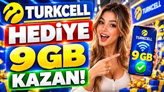 🎁TURKCELL BEDAVA İNTERNET 2026 - TURKCELL BEDAVA 9GB İNTERNET KAZANMAK✅