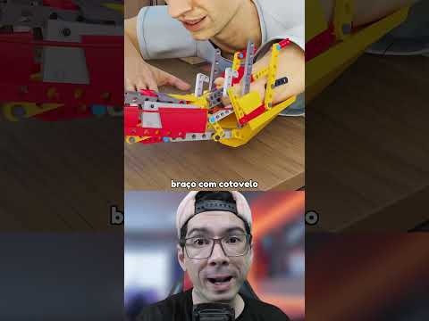 ELE CONSTRUIU O SUPER BRAÇO DE LEGO PODEROSO!