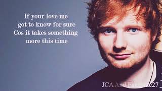 This Year&#39;s love - Ed Sheeran Cover