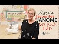 Kate S Favourites On The Janome MyLock 454D Echidna Sewing