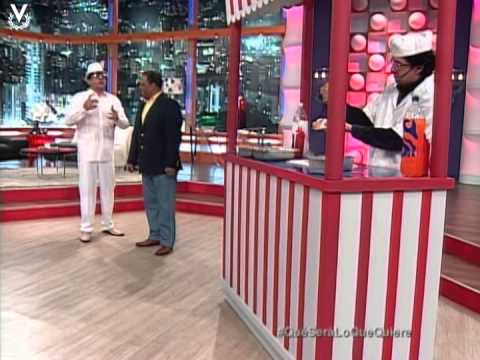 El Show del Vacilón - Leonel Ventura y Wilfrido Vargas cantan - Con la salchicha adentro