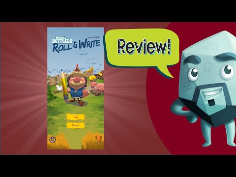 Imperial Settlers Roll & Write App Review - with Zee Garcia - YouTube