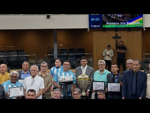 ALEGO faz homenagem ao Luziânia Futebol Clube, Vd 2, Rubens Meira 