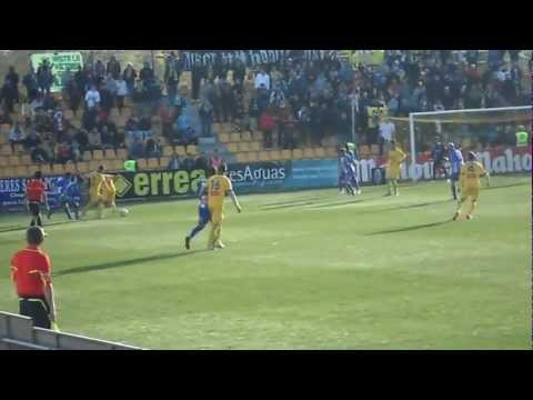 GOL DE ORIOL .(1-1)   A.D.ALCORCON Vs. ALCOYANO