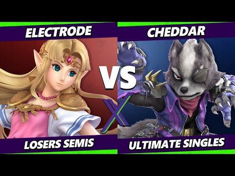 S@X 507 Losers Semis - electrode (Zelda, Bowser) Vs. Cheddar (Wolf) Smash Ultimate - SSBU