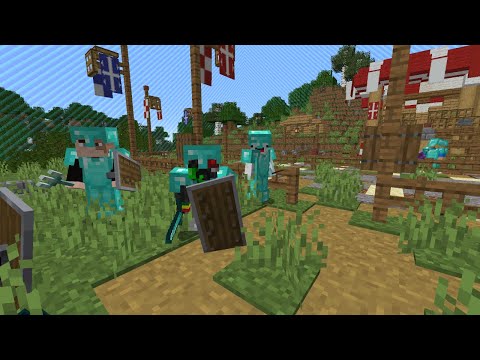 Testing new combat mechanics for minecraft with Docm77 from hermitcraft