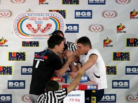 George Diaconescu Vs. Viorel Dobrin - 75kg - mana dreapta - CNS 2010