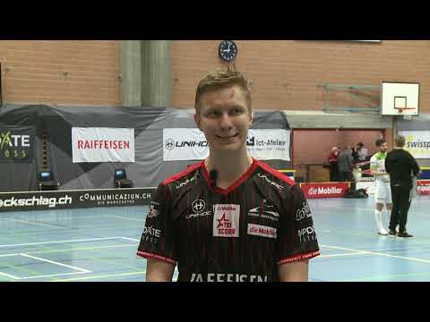 Interview Kim Hyrkkönen, Runde 15 Chur Unihockey - UHC Waldkirch-St. Gallen 3:5 27.02.2021