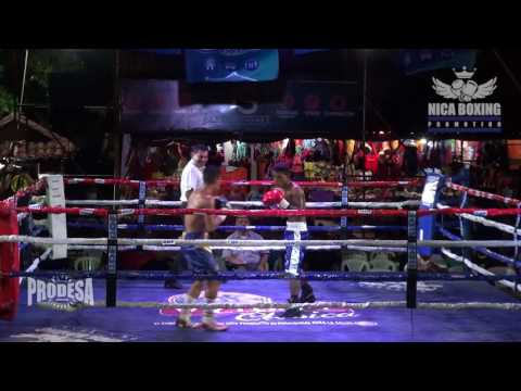 Julio Blandon VS Alberto Carranza - Nica Boxing Promotions