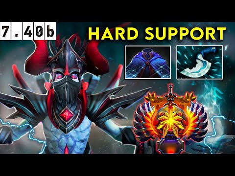 Lich Immortal Hard Support - Dota 2 Patch 7.40b Pro Pub Gameplay