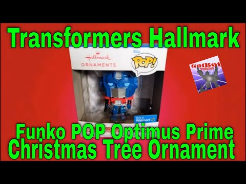 Transformers Hallmark Funko POP Optimus Prime Ornament - GotBot True Review NUMBER 1037
