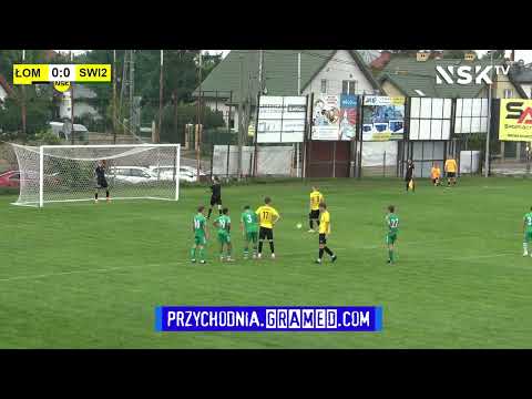 tv.nsk.pl [1:0 Daniel Ciechański 67 k] KS Łomianki - MKS Świt II Nowy Dwór Maz. 2:0 (0:0) 2023-08-27