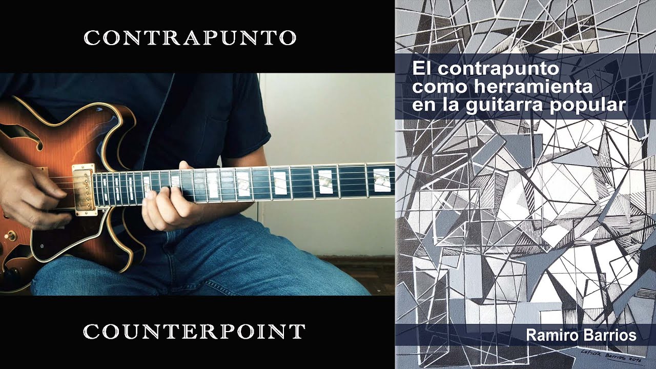 Nuevo libro El contrapunto como herramienta en la guitarra popular