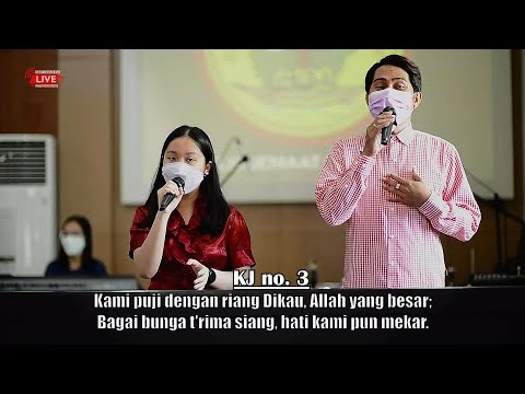 KJ. 3 "Kami Puji Dengan Riang"