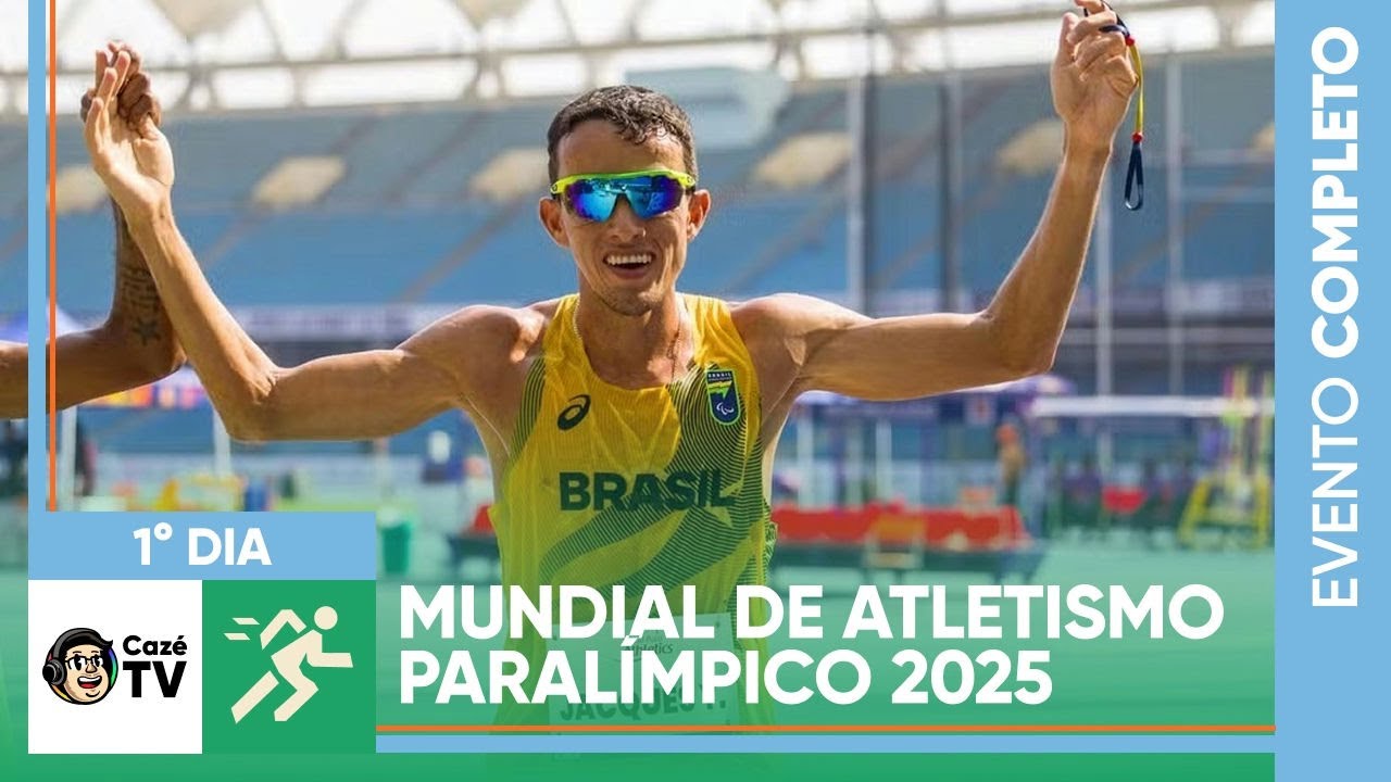 AO VIVO: BRASIL NO MUNDIAL DE ATLETISMO PARALÍMPICO 2025 | DIA 1
