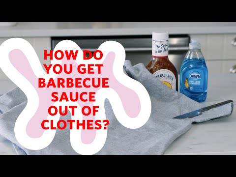 How to Remove BBQ Sauce Stains from Clothes | Quick & Easy Laundry Tips