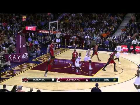 Kyrie Irving Drive Layup | Raptors vs Cavaliers | December 09, 2014 | NBA Season 2014/15
