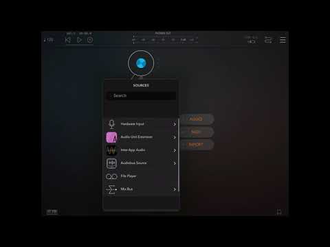 Lagrange Synth as AudioUnit (AUv3) in AUM... superb!