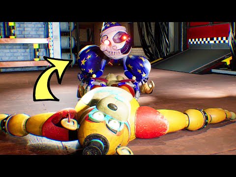 What Happens To Moon After Kidnapping Freddy (3rd Person View) - FNAF Security Breach