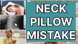 How to use pillow in necknpain, Pillow mistakes ||गर्दन के दर्द मे तकिया लगाए की ना लगाए 💯