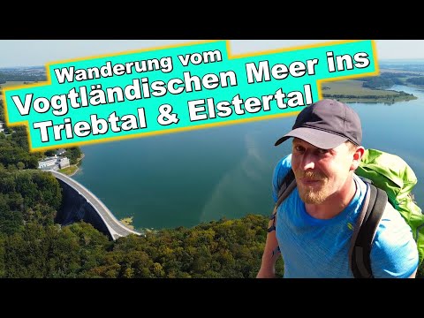 Wanderung von der Talsperre Pöhl ins malerische Triebtal und Elstertal - Wandern im Vogtland