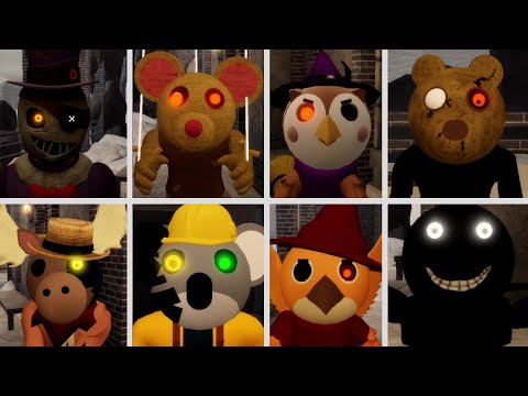 ROBLOX ALL PIGGY INSOLENCE JUMPSCARES