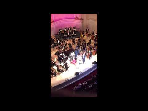 The New York Pops featuring Jeremy Jordan @ Carnegie Hall (10/18/2019) "More Than Words” / “Heaven”