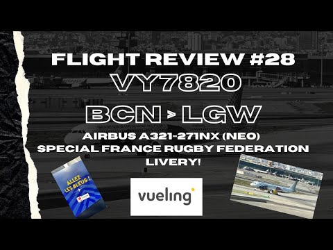 Miniatura de YouTube para Vueling Airbus A321neo