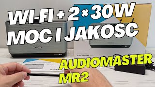 TechniSat AUDIOMASTER  MR2 – Głośnik Wi‑Fi  2×30 W, Multiroom i Spotify Connect | dlaczego warto?