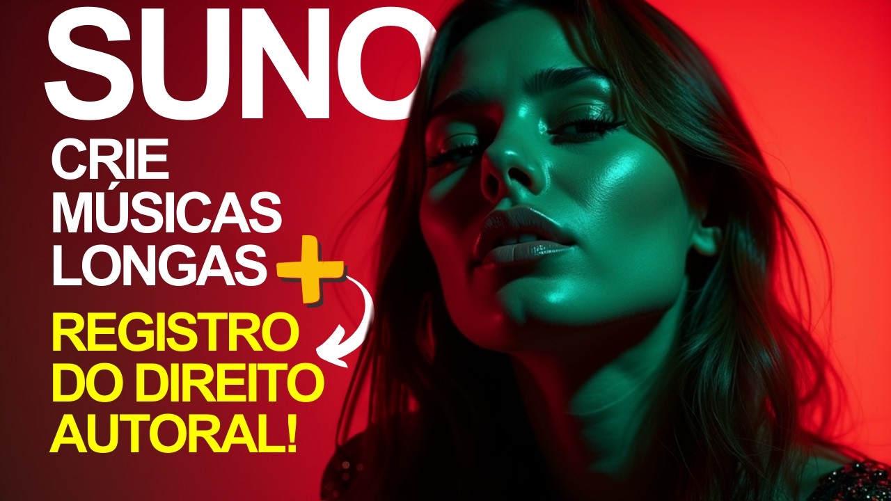 🎵 SUNO V4: Como Criar Músicas com Mais de 4 Minutos e Monetizar + Registro de Direitos Autorais