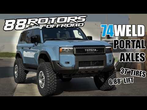2026 LAND CRUISER LC250 ON 74WELD PORTAL AXLES & 37" TIRES