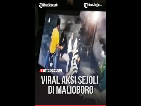 VIRAL, SEJOLI TEREKAM KAMERA BERBUAT M3SUM DI MALIOBORO